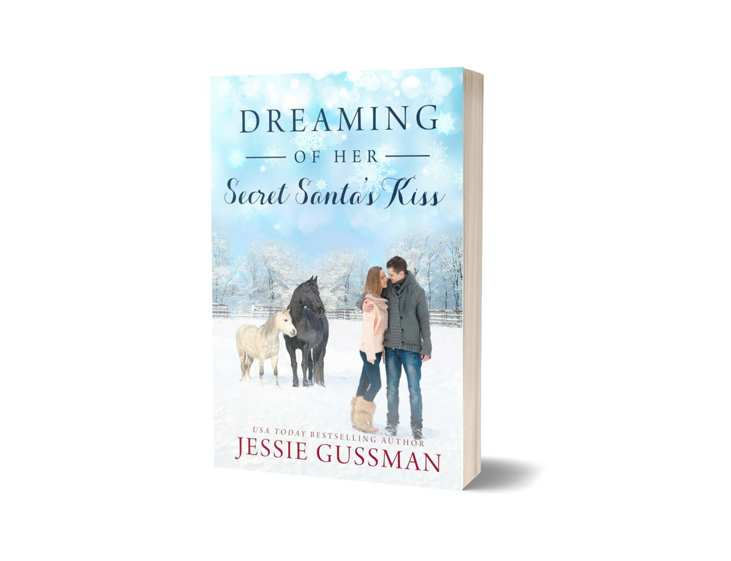 Dreaming of Her Secret Santa's Kiss (paperback)