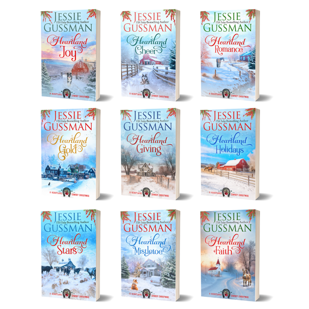 Heartland Cowboy Christmas Series 9-book Paperback Bundle