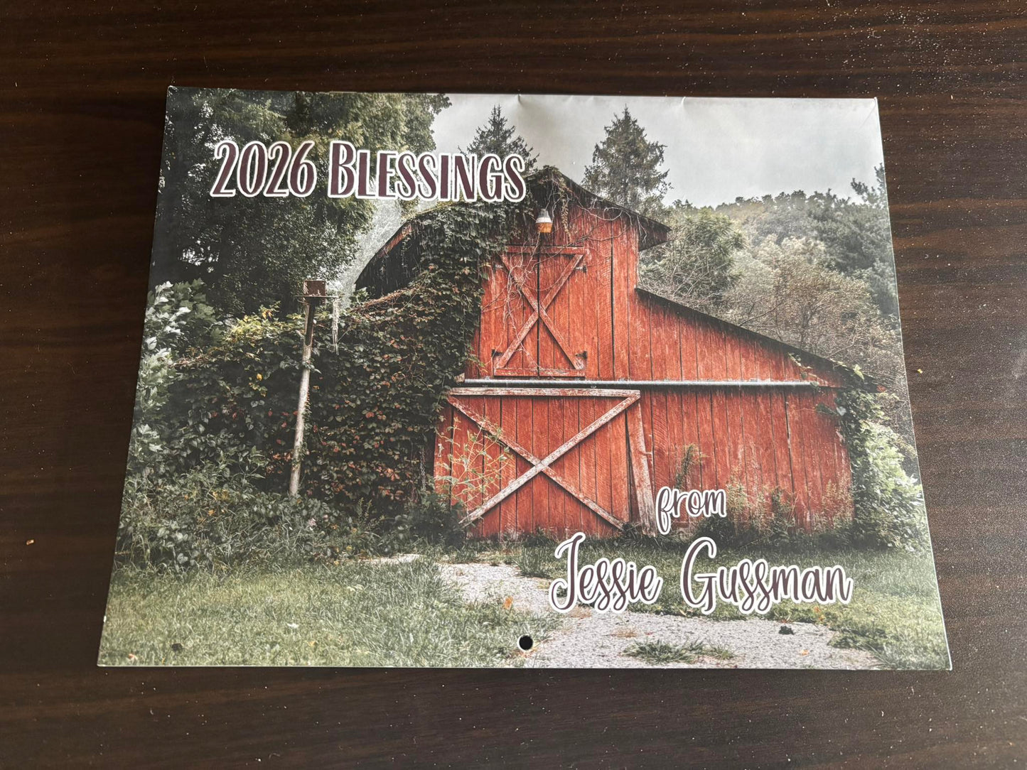 2026 Jessie Gussman Print Calendar