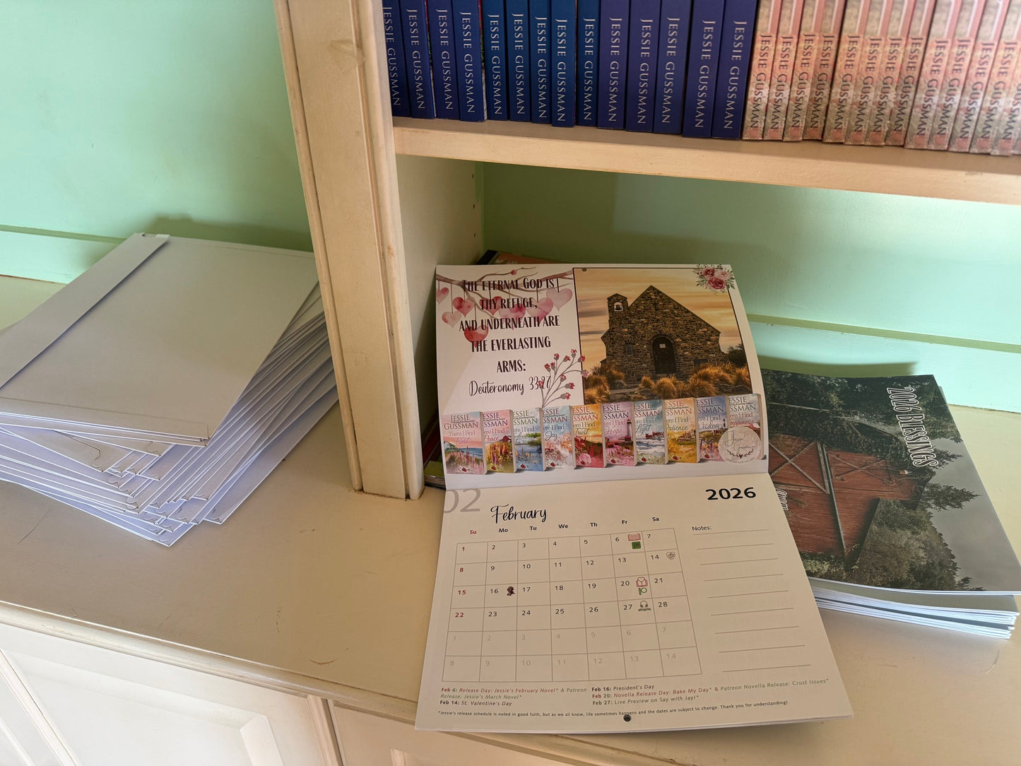 2026 Jessie Gussman Print Calendar
