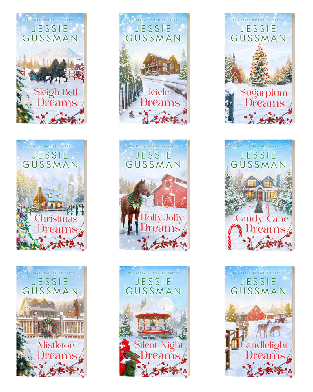 Mistletoe Meadows 9-Book Paperback Bundle