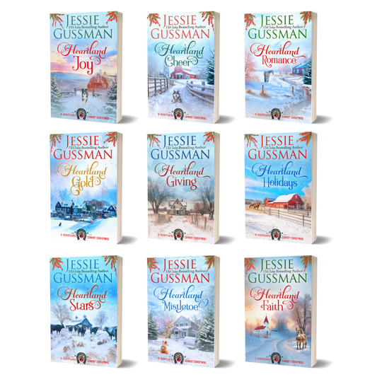 Heartland Cowboy Christmas Series 9-book Paperback Bundle